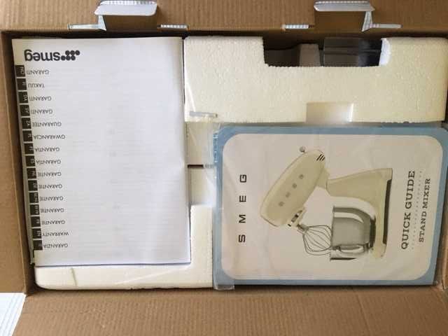 Batedeira Smeg Anni 50 Vermelha - NOVA