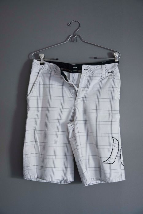 Calções Hurley brancos