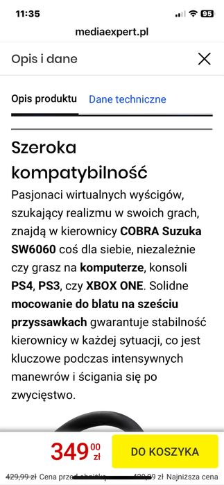 Kierownica do gry