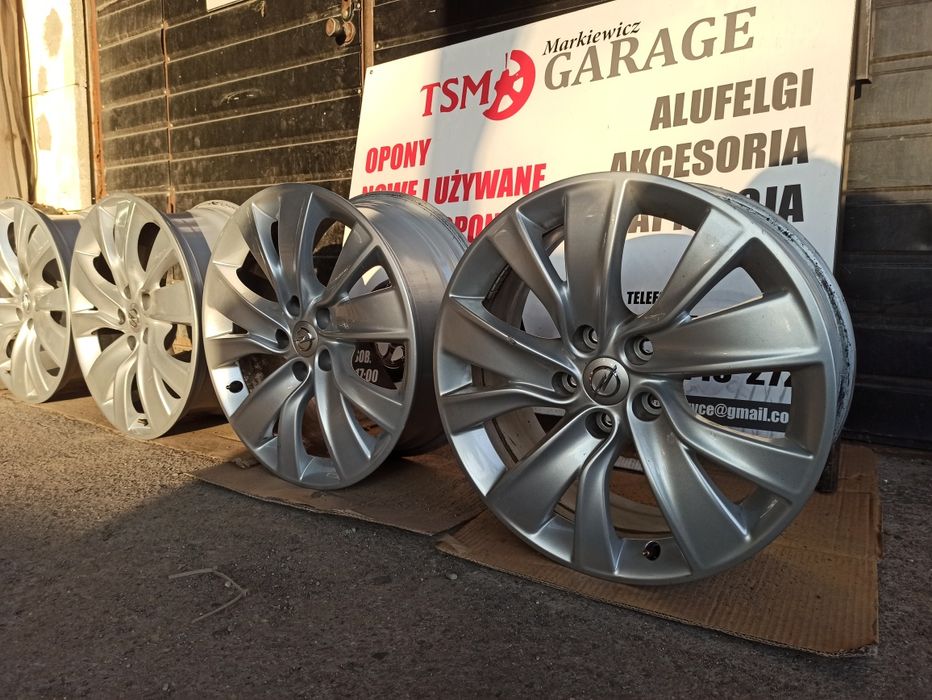 TSM Alufelgi 18" 5x115 Astra Zafira Chevrolet Insignia Chrysler Dodge