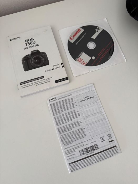 Canon EOS 750D como nova