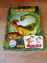 Dinozaury duże memory 48 elementów