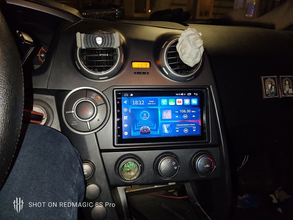 Ssang Yong Kyron, Actyon 2005-2013 магнитола Android, під камеру