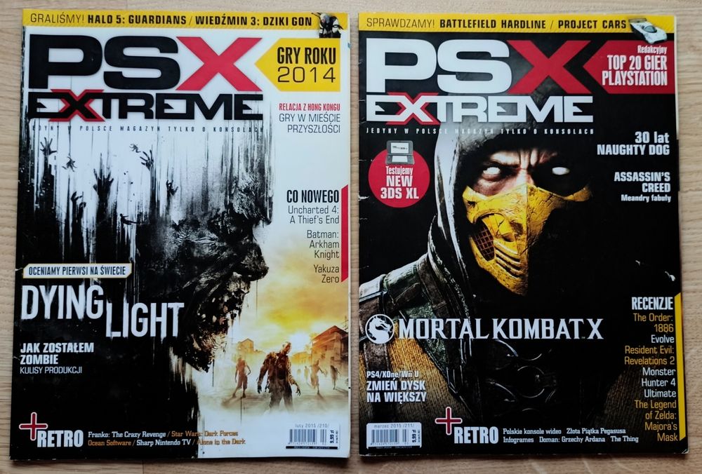 PSX Extreme czasopismo rocznik 2015