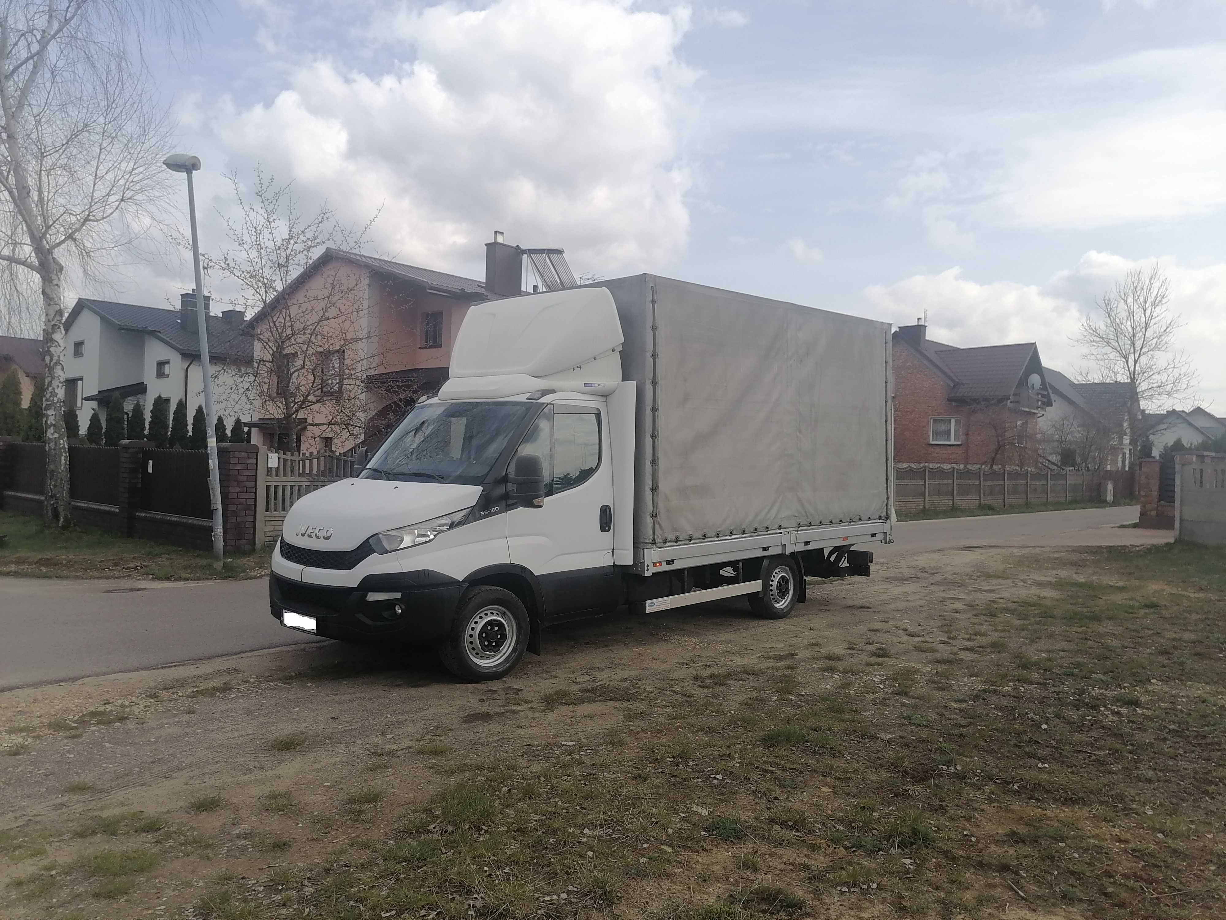 Iveco Daily 35S15 plandeka firanka z windą rok 2016