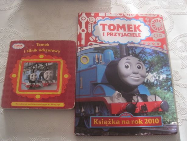 Tomek i przyjaciele silnik odrzutowy książka dla dziecka chłopca