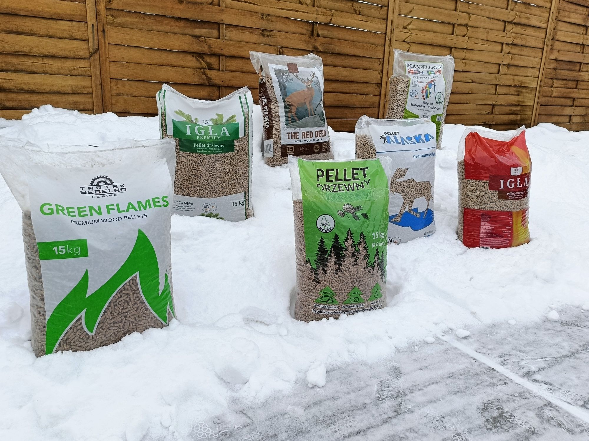 Pellet pelet A1 6mm 8mm sosnowy. Gwarancja jakości.