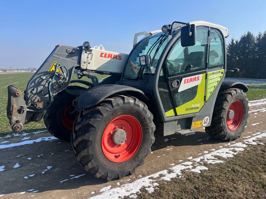 Claas scorpion 7035 z Niemiec