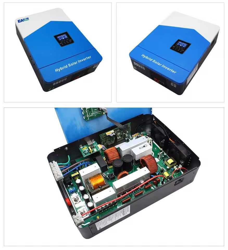 Easun 4.2KW solar inverter  24VDC hybrid 120A off grid On Grid