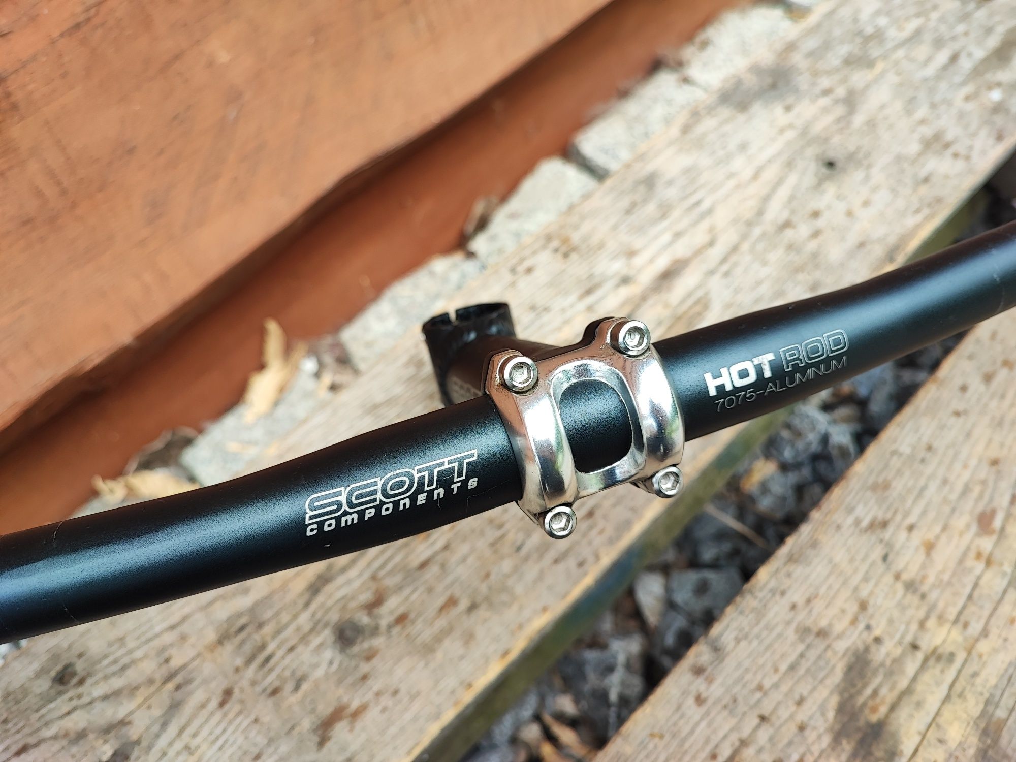 Kierownica i mostek Scott Componets alu Retro MTB