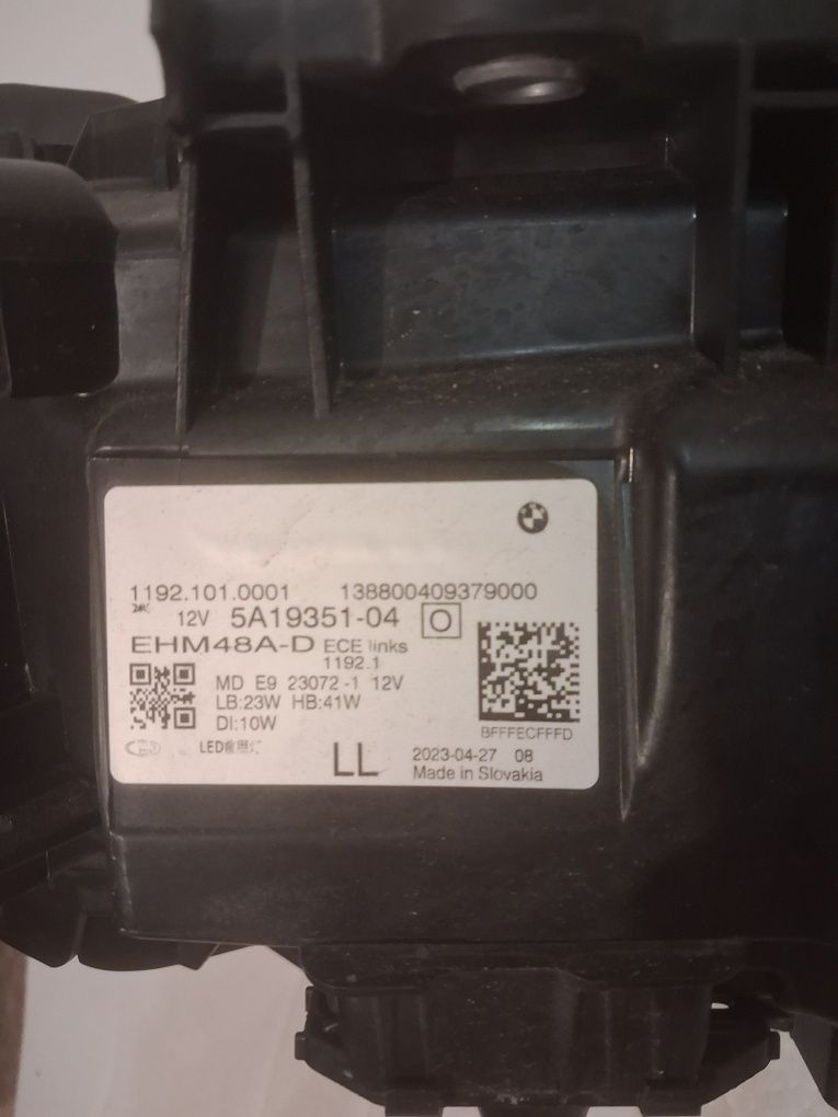 Bmw 4 lampa lewa full led 5A19351