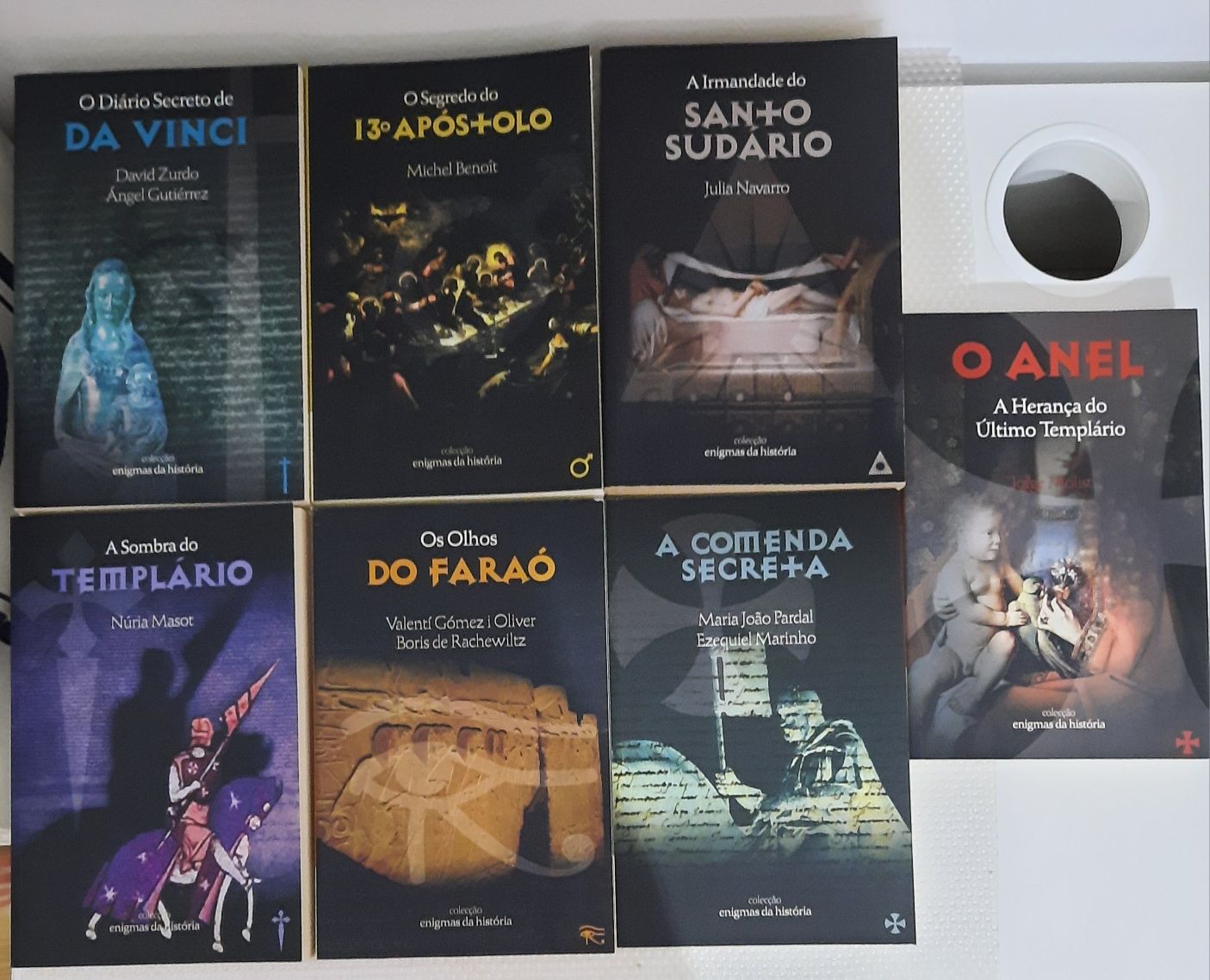 Livros da Coleção Enigmas da História