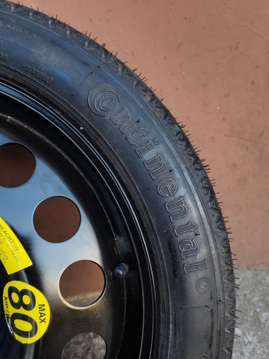 Koło zapasowe dojazdowe Astra H ET 41 GM 115/70 R 16 continental 5x110