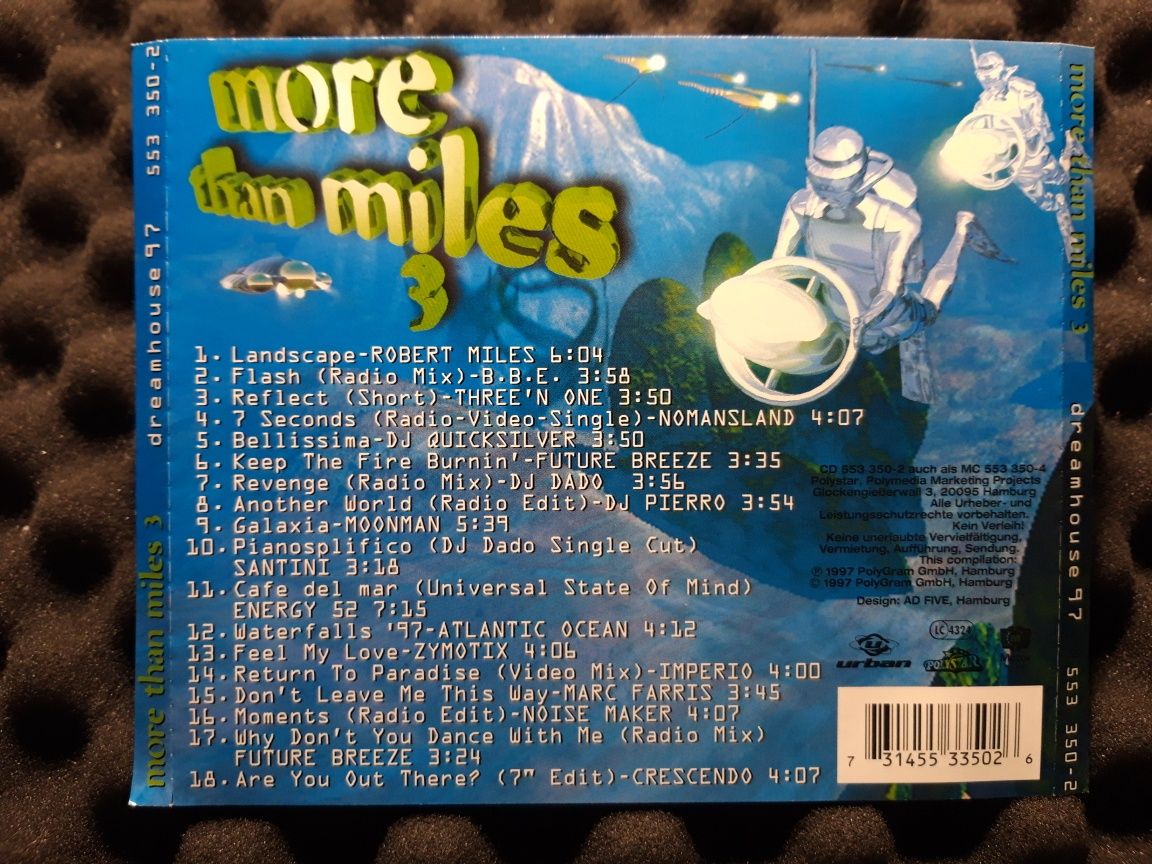 More Than Miles 3 - Dreamhouse 97 (CD, 1997)