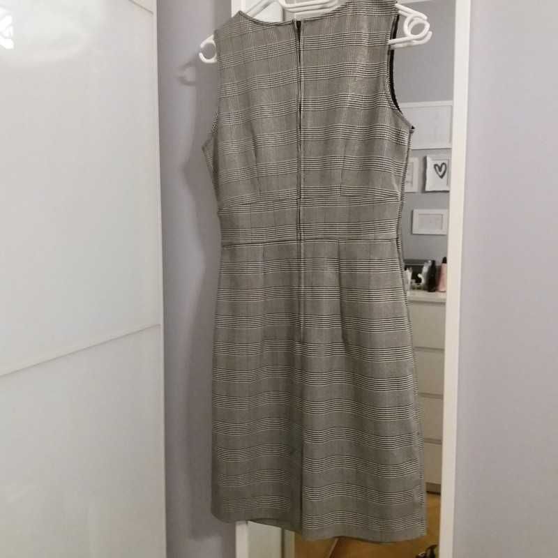 Sukienka Orsay ołówkowa na lato w kratkę casual S lub XS