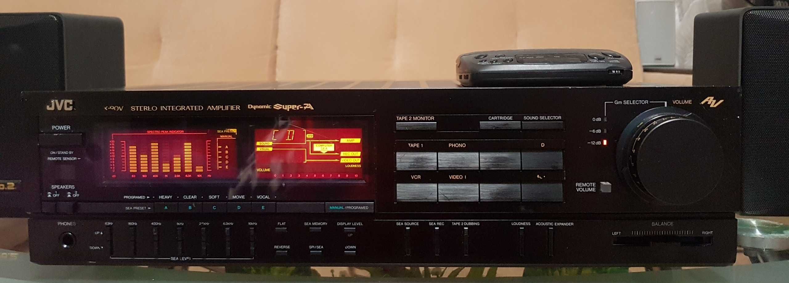 Усилитель JVC AX-90 V stereo Integrated amplifier made in Japan