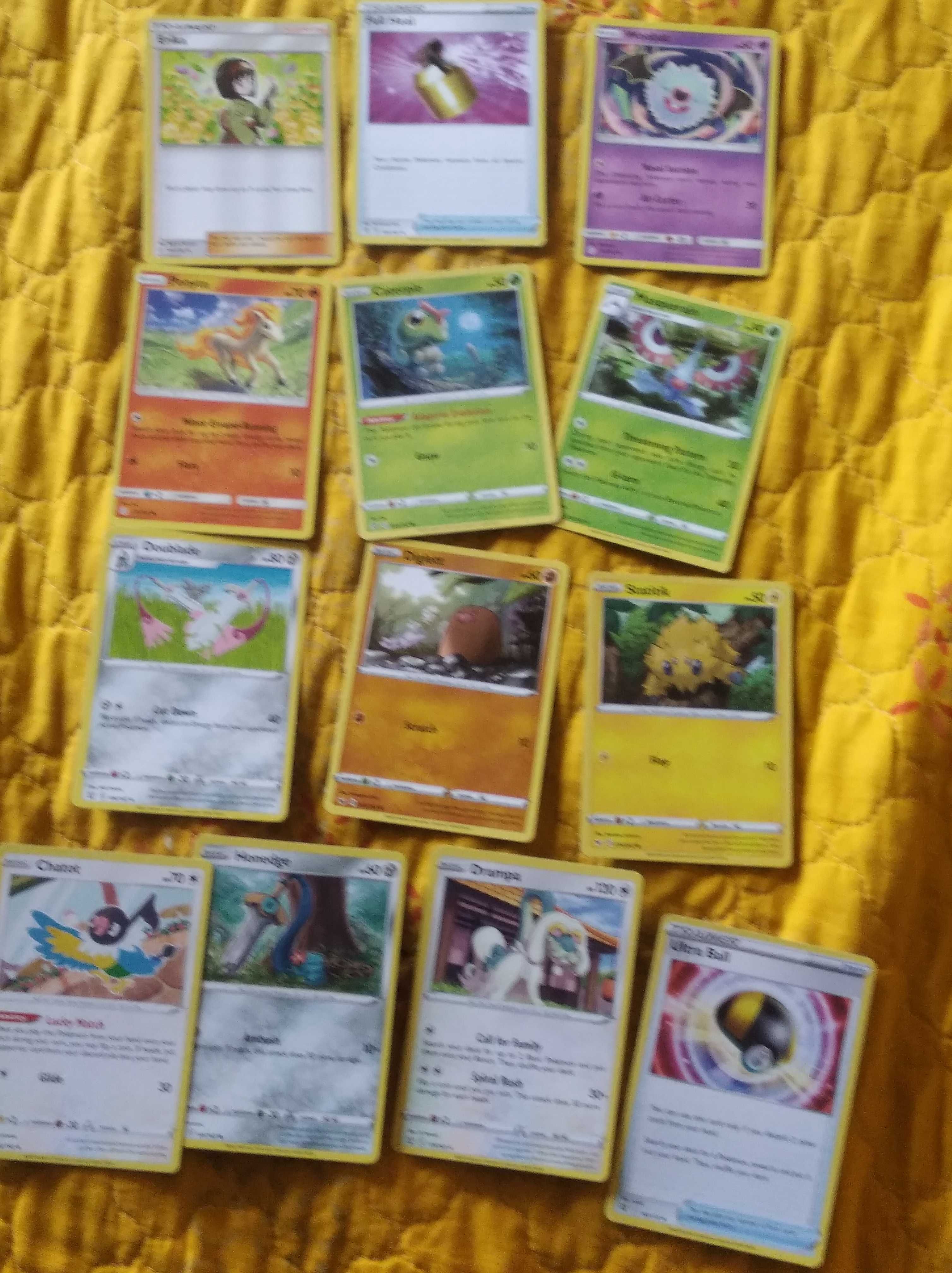 Cartas Pokemon variadas