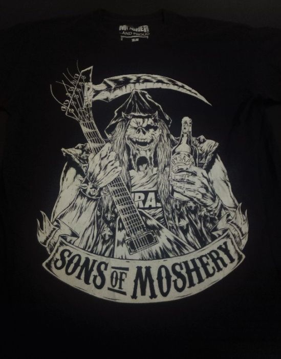 T-Shirt Reservoir Dogs, Jack Daniels, Mosher Thrash & Sons of Moshery