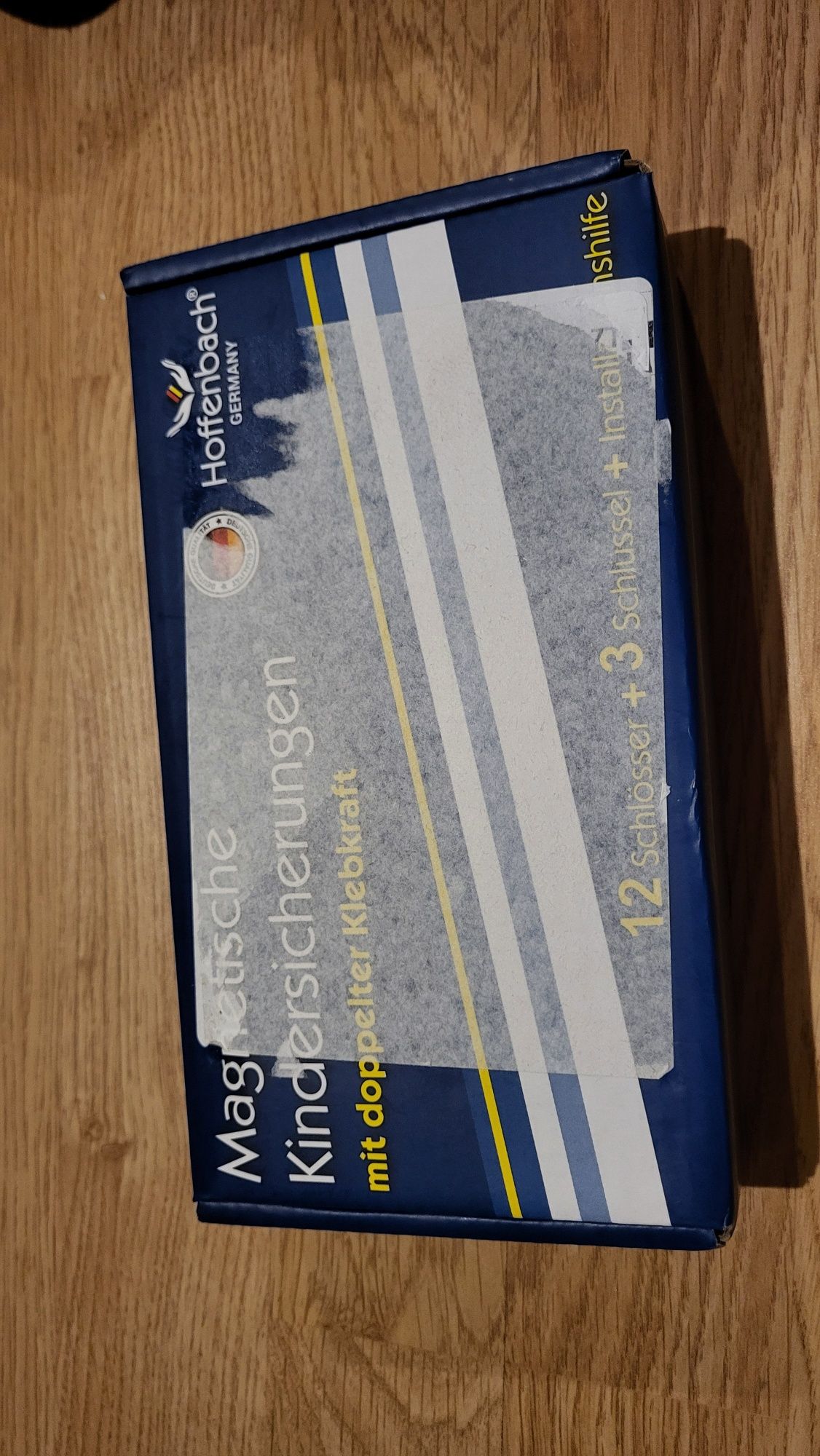 Magnetyczne zabezpieczenia do szafek 12 szt