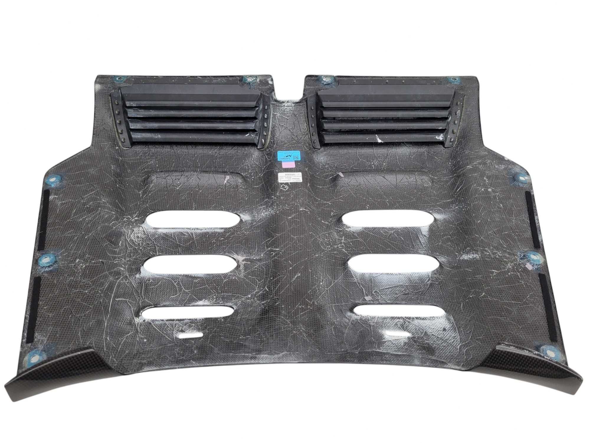Ferrari SF90 XX - osłona płyta nakładka silnika klapy cover CARBON