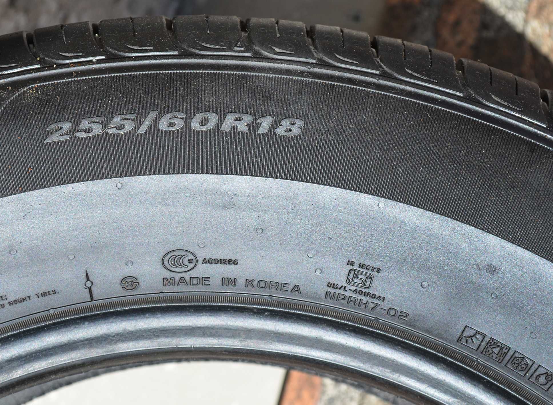 Шини б/у 255/60 R18 Nexen NPriz RH7