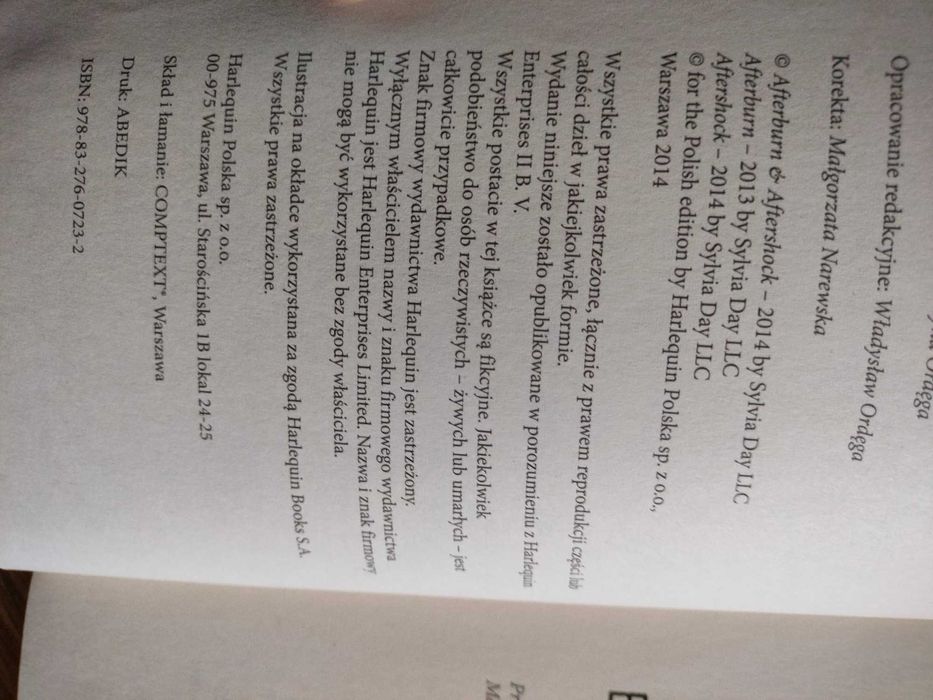 Ekstaza Euforia Sylvia Day