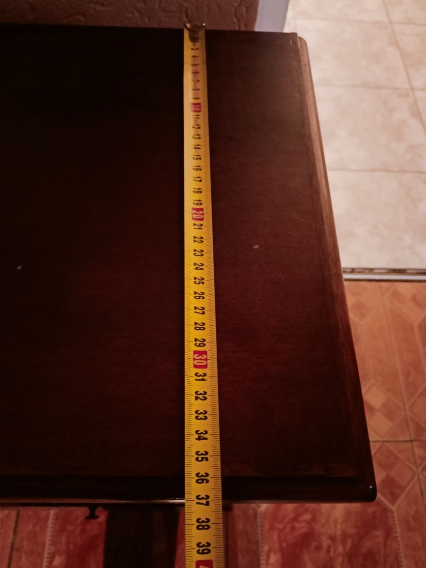 Drewniana szafka na buty