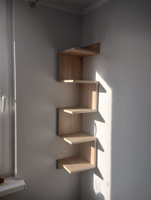 Półka ścienna narożna