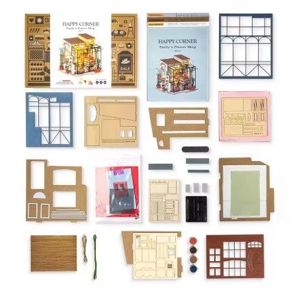 Kit de Montagem Maquete Florista