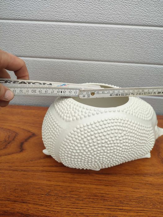 Genialna Ceramiczna osłonka doniczka - Jeż - Włochy - Design - X