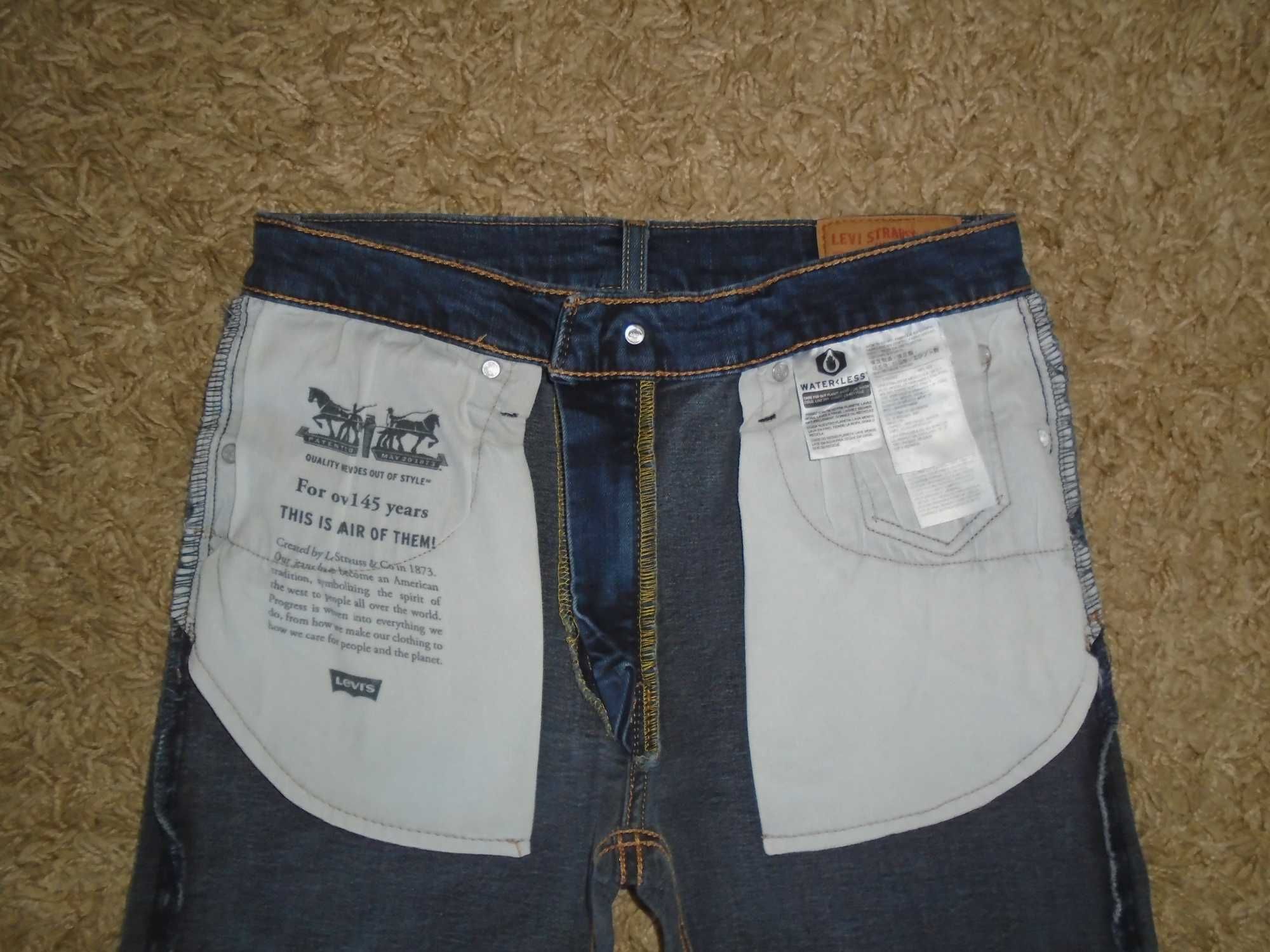 Джинсы Levis 512 USA W32 L34