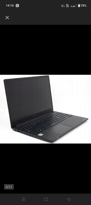 TOSHIBA satelite pro i5-10th 15,6" 16/256ssd USB-C  FHD