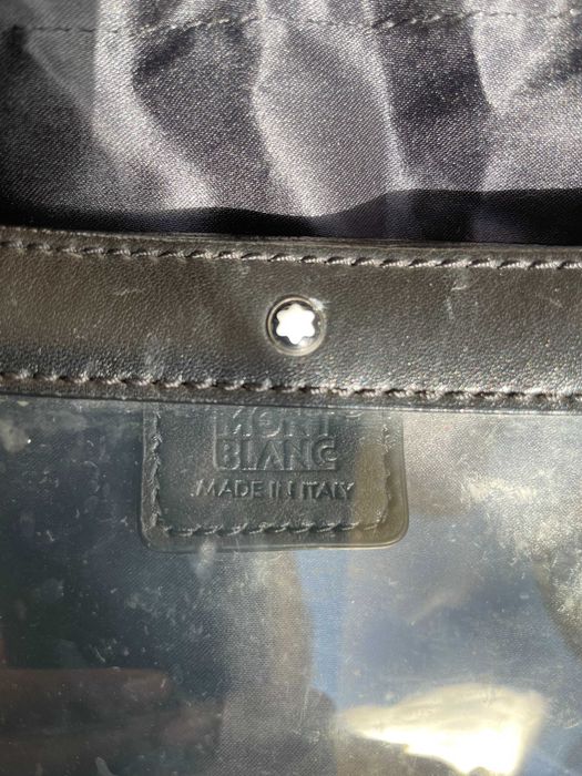 NECESSAIRE DE HIGIENE MONTBLANC - TRANSPARENTE PARA VIAGENS AEROPORTO