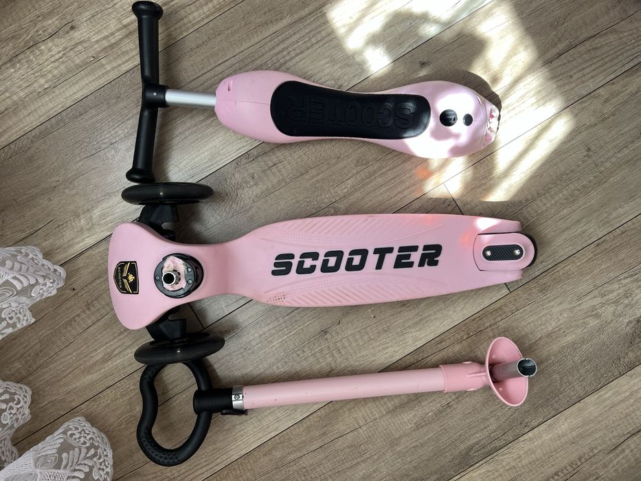 Самокат scoot and ride 2в1 на деталі