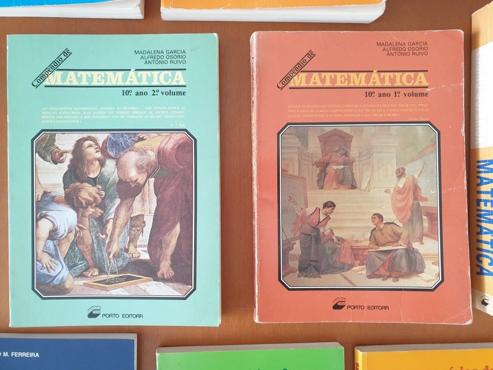 Livros de Matemática e Cálculo