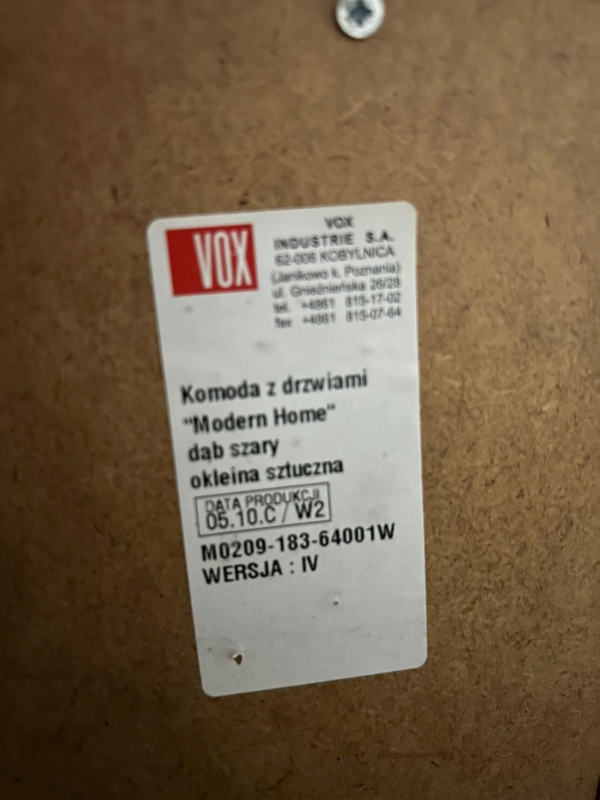 Komoda Modern Vox