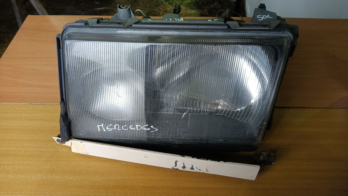 Ótica Mercedes w124 óptica 1985 farol esquerdo