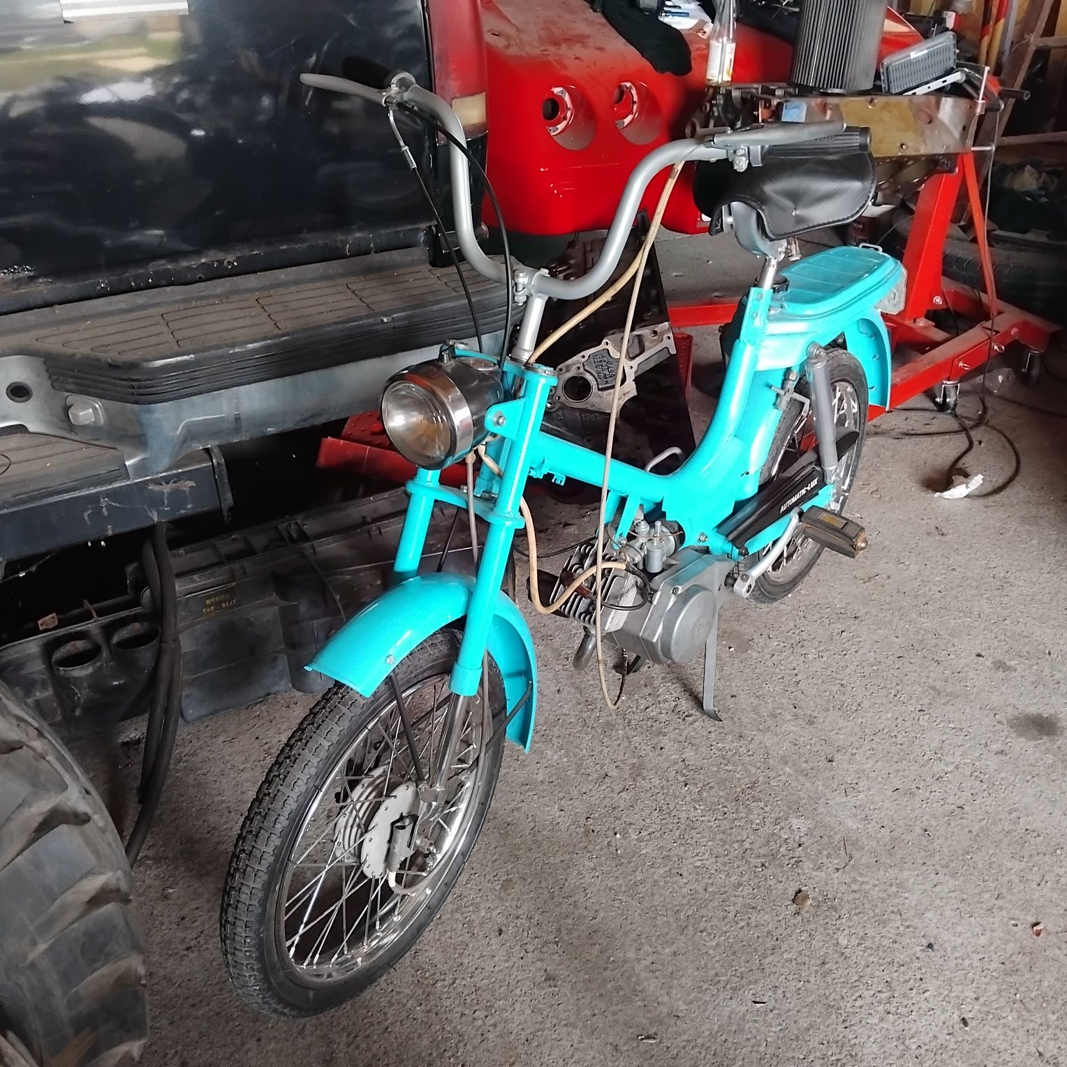 Motorower Pegaz 710 Automatic LUX Silnik 010
