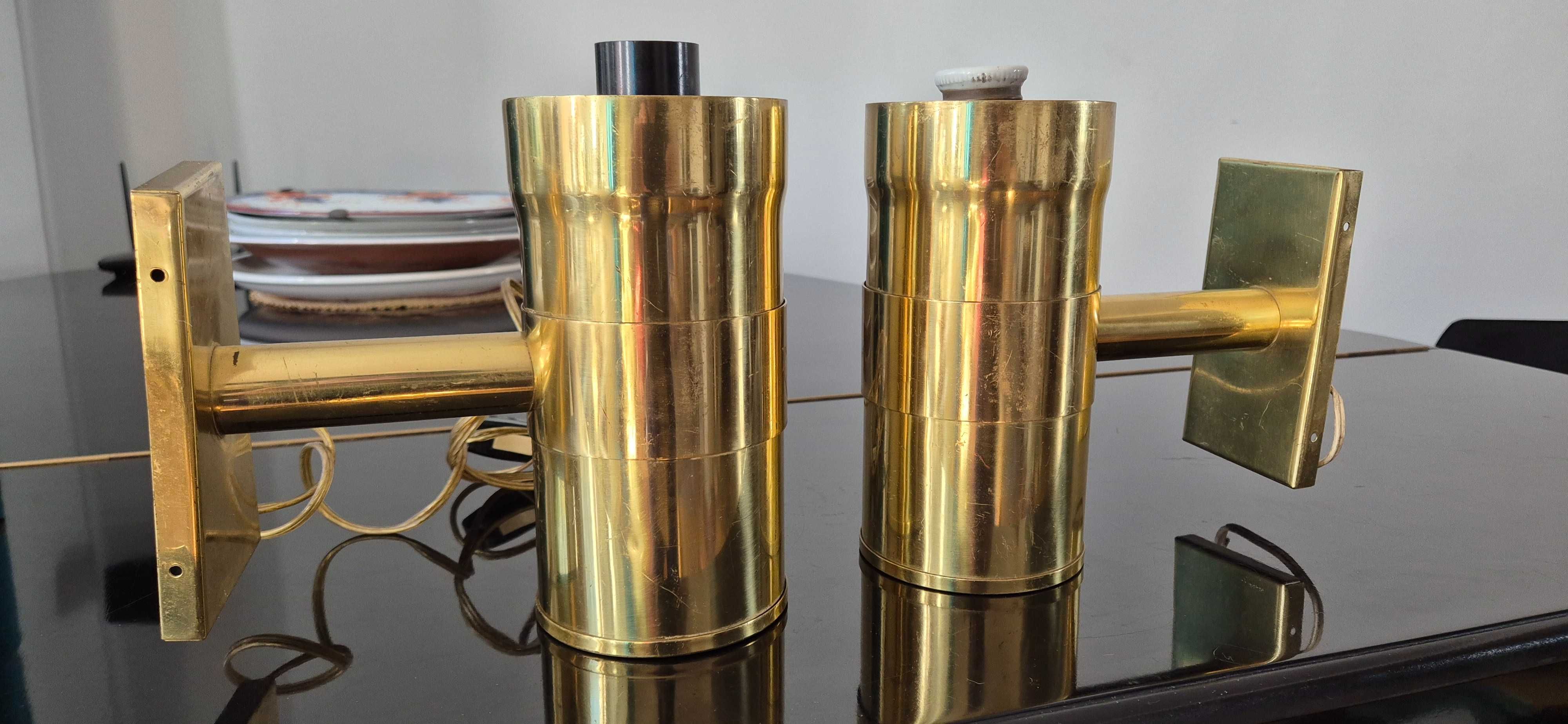 Kinkiety designerskie kolekcjonerskie Niemcy lata 70-te glamour modern