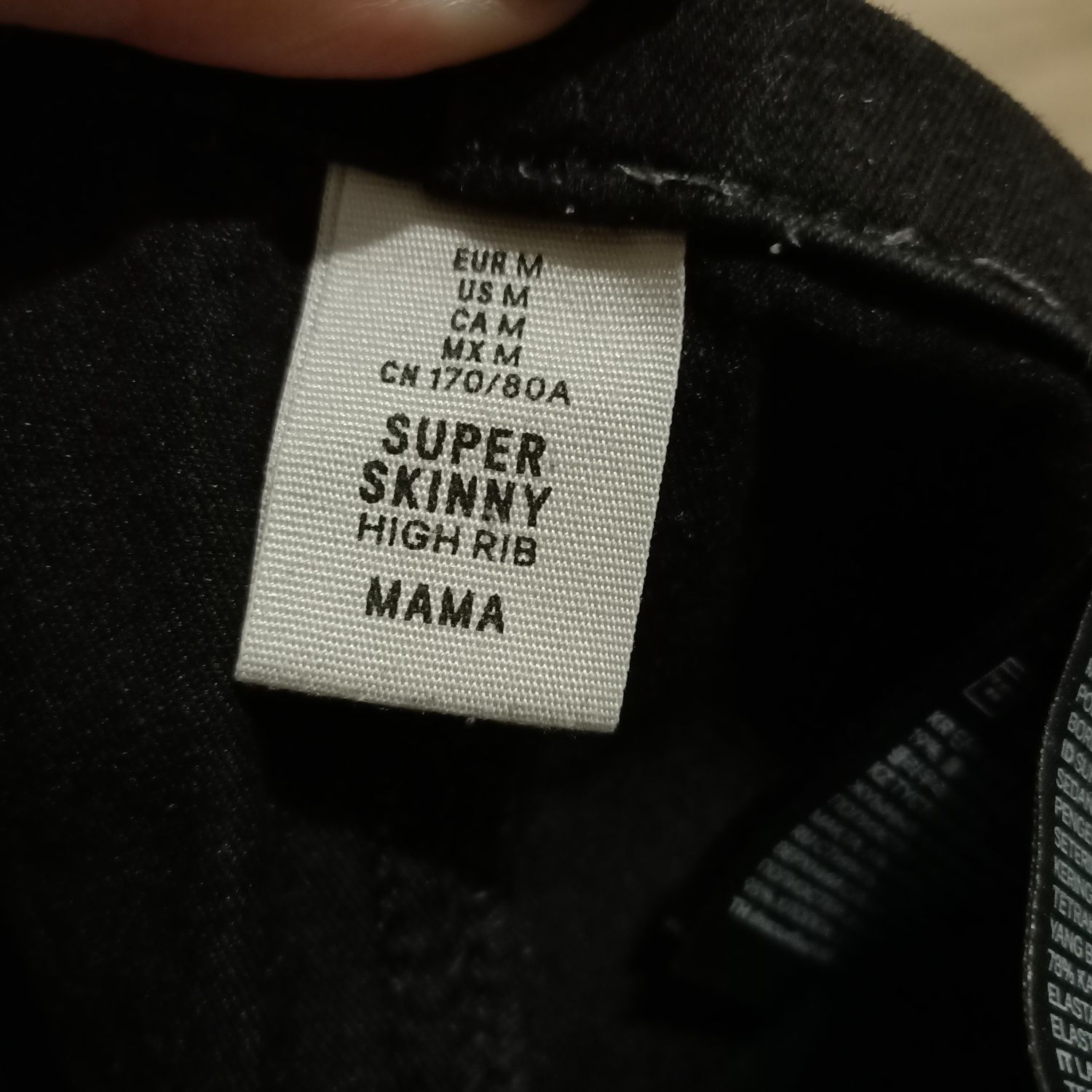 Spodnie ciążowe h&m