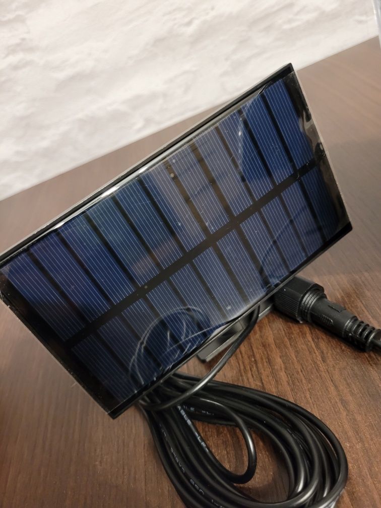 Lampa solarna ogrodowa kempingowa domowa z czujnikiem ruchu