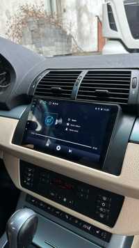 Radio Android 12 9" 2/32Gb  Navi Wifi GPS  BMW 5 E39 E53 X5 M5 95/2003
