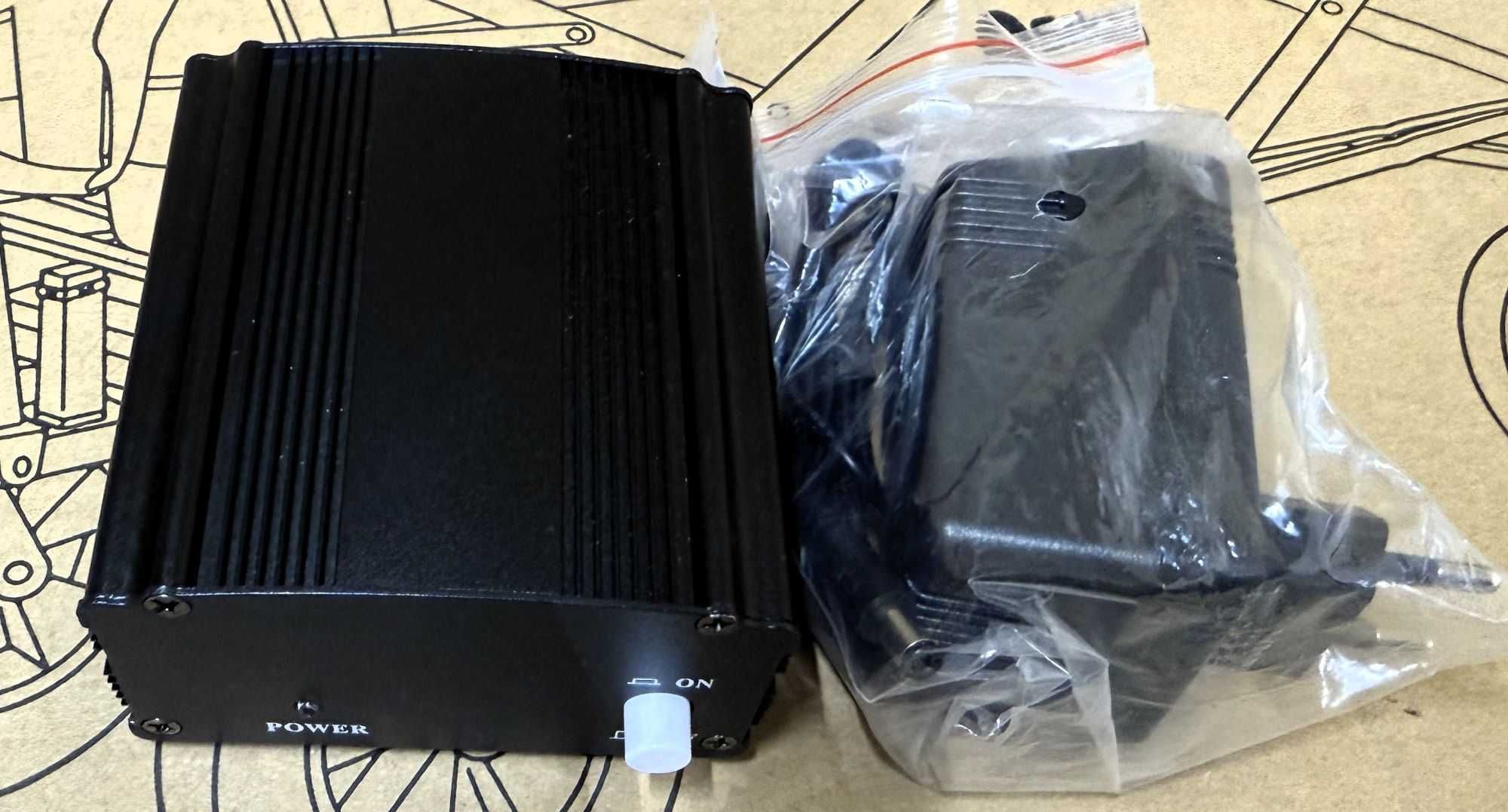 Mini zasilacz 1-kanałowy  48 V fantom do mikrofonu kondensatorowego
