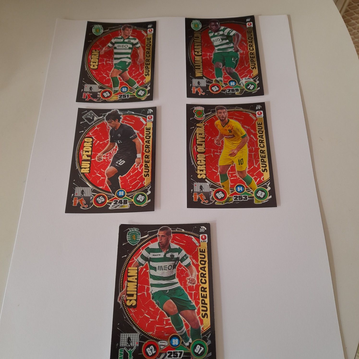 Cartas Adrenalyn XL - Primeira Liga 2014/2015