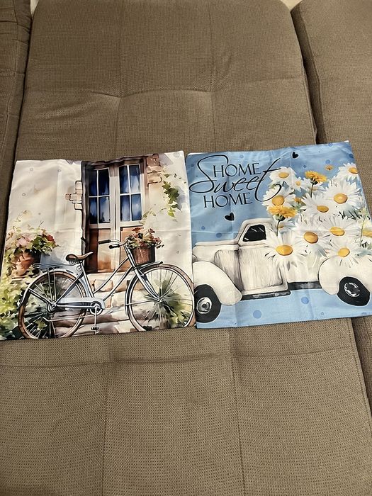 наволочки на подушки  декоративные  в прованском стиле  размер 44х44