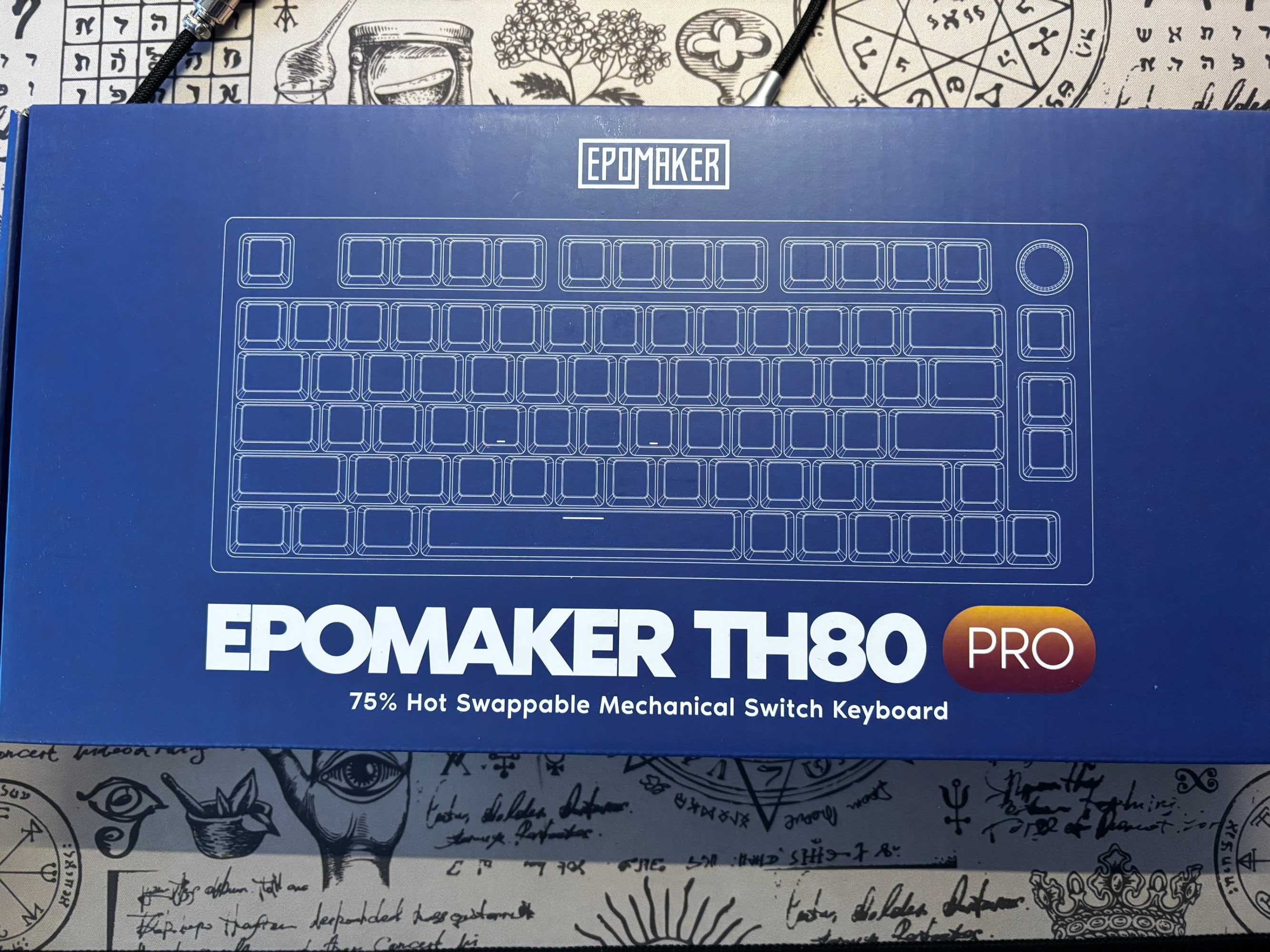 Teclado  75% Epomaker TH80 Pro