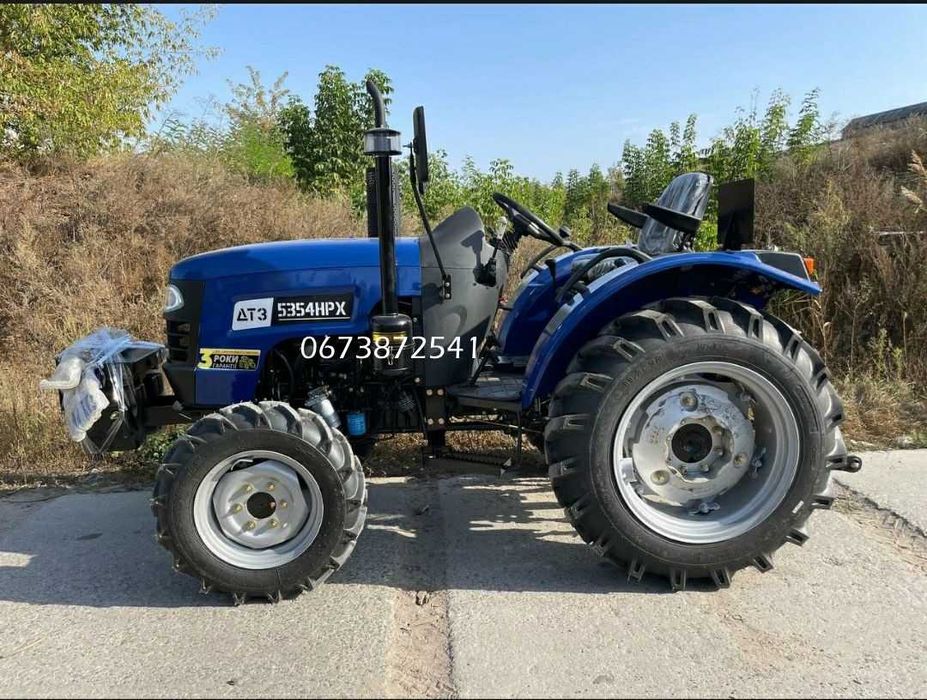 Мінітрактор ДТЗ 5354 HPX РЕВЕРС Широка гума Адресна доставка -0 грн.