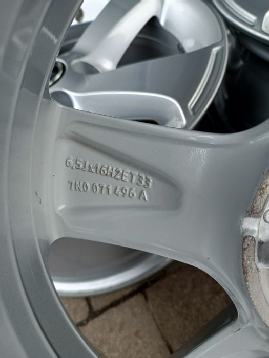 Felgi 5x112. J6,5. R16. Et33. VW. Skoda, Seat, Audi.