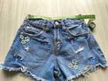 Spodenki Stitch jeansowe Zara 122