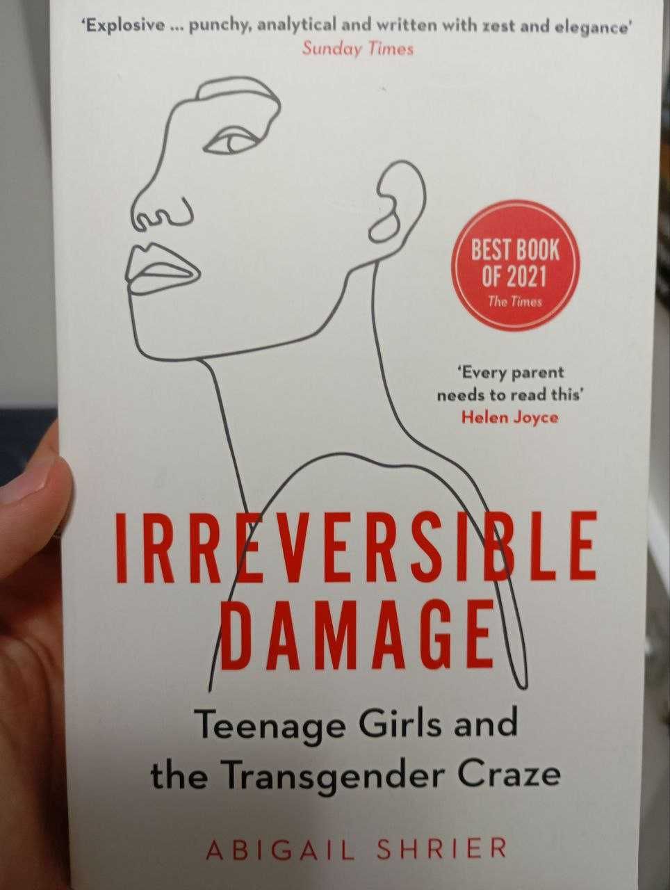 IRREVERSIBLE DAMAGE - ABIGAIL SHRIER